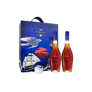 【品牌直供】马爹利名士VSOP+级白兰地350ml*2瓶进口洋酒礼盒