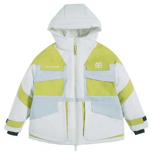 杜邦三防儿童滑雪羽绒服冬男童25新大童加厚保暖防风外套