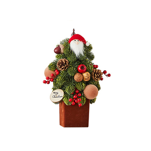 诺贝松圣诞树仿真桌面小型室内创意耶诞迷你家用客厅2026新款摆件