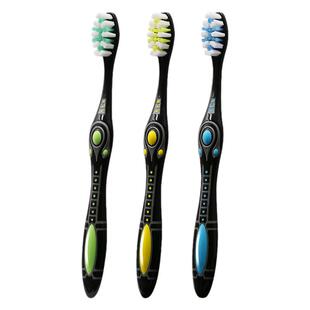 三笑可洁可净男士专用中硬毛超硬清洁牙刷深层清洁去烟渍结石牙黄