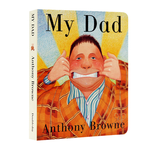 进口英文原版绘本 My Dad My Mum 纸板书我爸爸我妈妈2册合集Anthony Browne安东尼布朗3-6岁家庭关系情商管理绘本英文mydad