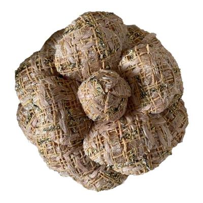 美拉德山茶花胸针女高档小香风