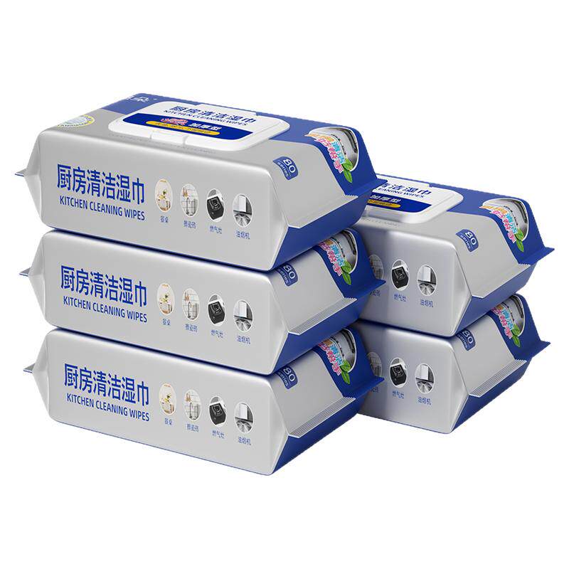 【周年庆限时破价】【三单五单囤】厨房湿巾去油去污家用油烟机