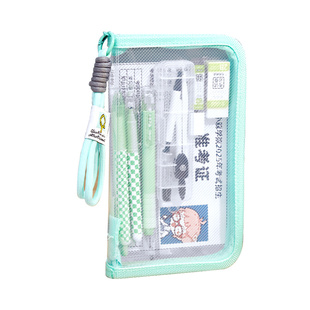 【放准考证！】透明笔袋考试专用大容量简约高颜值文具盒初中生小学生中考高考袋子2026年新款可手提铅笔盒