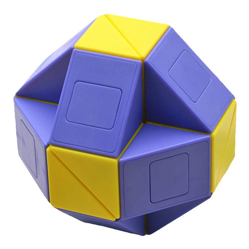 GAN萌刻百变24段魔尺可拆卸拼接魔尺益智拼装多变造型早教积木