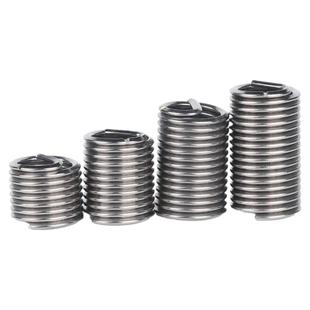 304不锈钢细牙钢丝螺套英制牙套美制螺纹护套螺丝套4#8#10#1/4M6