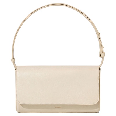 优雅纯色设计简约弧形黄油包