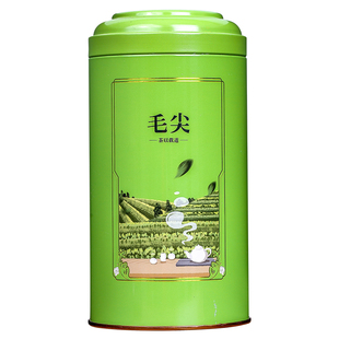 毛尖茶叶2024新茶绿茶明前茶毛尖一芽一叶春茶浓香型散装罐装500g