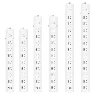 插线板多插位插排超长线6/8/10/12米插座带USB面板多功能拖接线板