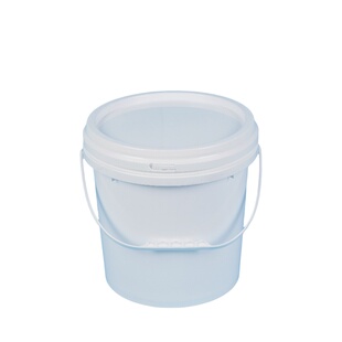 塑料桶圆桶10升涂料桶空桶白色胶桶16升25升手提水桶化工桶油漆桶
