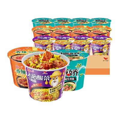 统一多口味经典方便面
