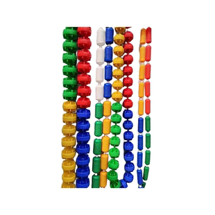 游泳池泳道线 比赛分道隔水线 六菱形泳道线防浪消波 12CM25/50米