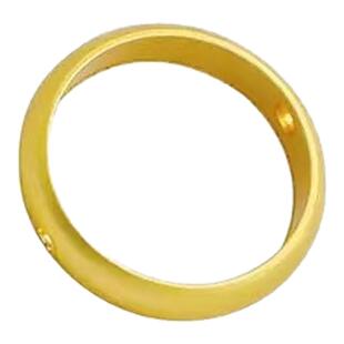 沙金包金保色圆形套珠圈直孔包珠环串珠圆圈编绳材料diy饰品配件