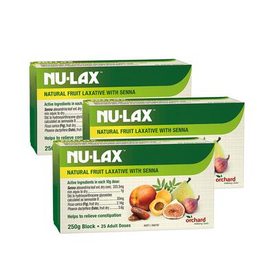 nu-lax乐康膏250g三盒装润养助排