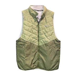 耐克Nike 男子LOGO印花休闲加厚保暖棉马甲背心 DD5648-379 010