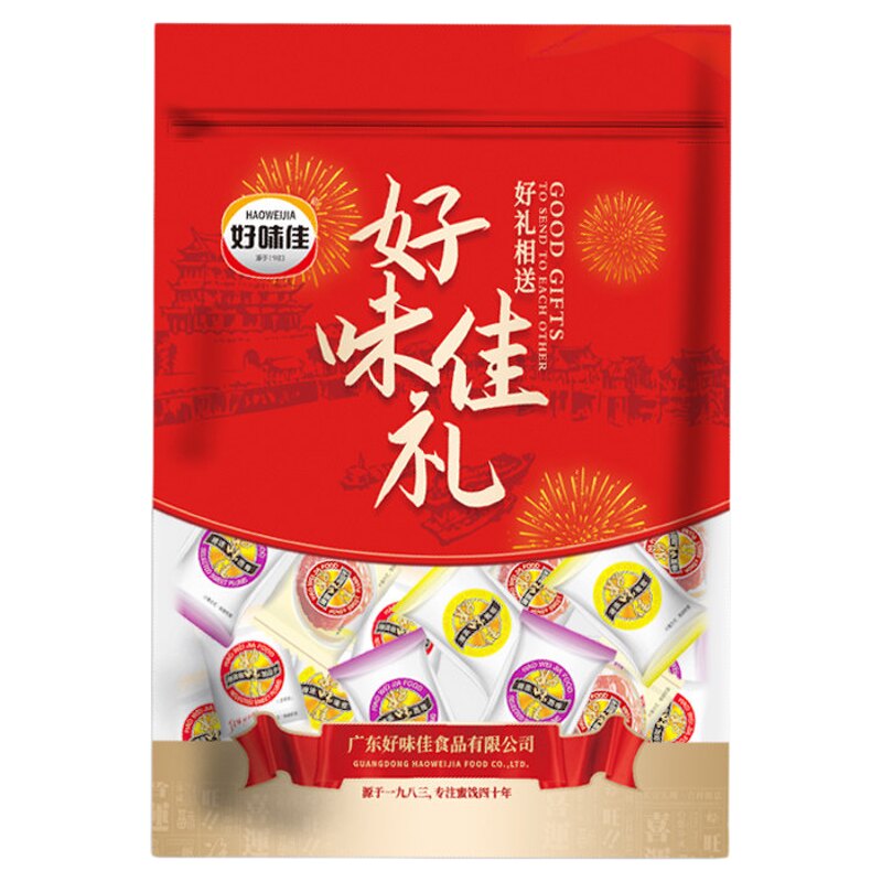 好味佳蜜饯加应子混合装口味