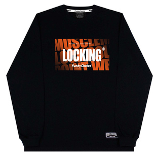 FunkyChoice重磅260g长袖T恤街舞locking服装比赛锁舞演出情侣款