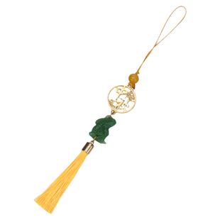 中秋节琉璃兔子挂件 旗袍压襟挂件扇坠笛穗包挂挂坠民族风裙环佩