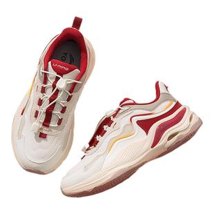 李宁童鞋男童运动鞋秋冬款2026马年云川儿童轻便防滑减震跑步鞋子