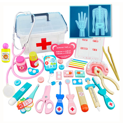 医生玩具男女孩仿真过家家听诊器