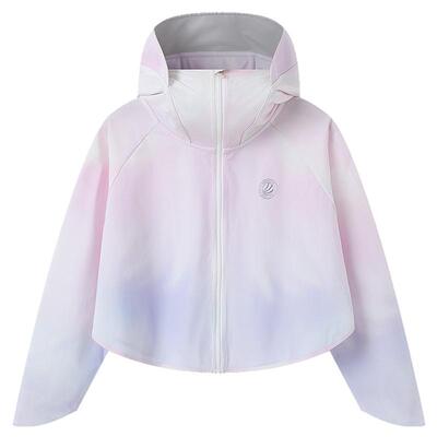波司登夏季新款儿童防晒衣外套女童斗篷款防晒服UPF100+凉感薄款