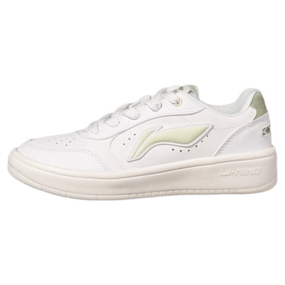 李宁元宝pure板鞋女鞋休闲小白鞋