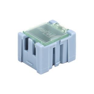 贴片元件盒零件贴片电子元件收纳盒工具样品盒smt元器件盒互扣式