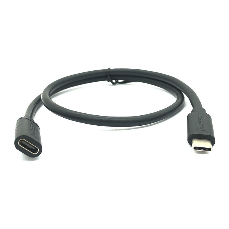 适用于绿联Type-c延长线公转母转接线USB3.2数据线4K投屏线扩展坞