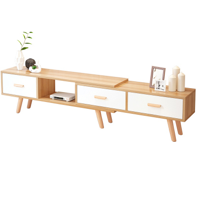 伸缩电视柜客厅家用2025新款小户型简易地柜北欧卧室电视机柜