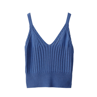 夏季vimi背心甜美针织吊带