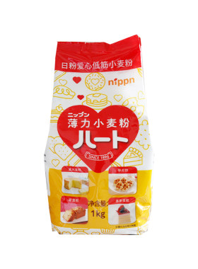 爱心低筋面粉1kg日本原装