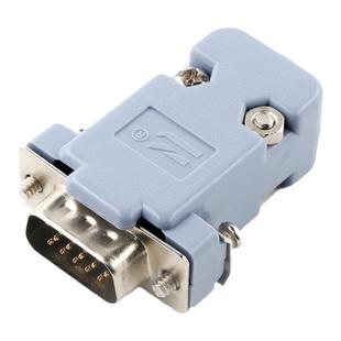 ABS塑料外壳DB15 HDB15公头母头连接器RS232/485接头15针镀金插头