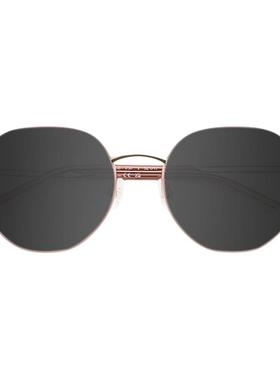 蔡司防晒墨镜眉线框百搭时尚男女