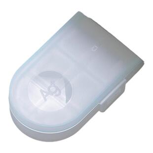 茶花便携式小药盒分装7天药物盒子随身1周药丸片小号分格旅行迷你