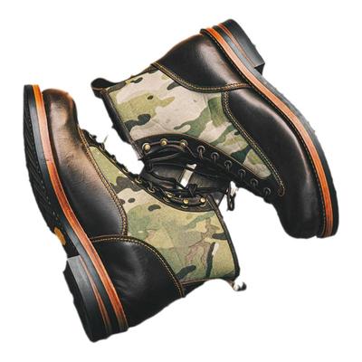 Tactical geek战术极客TG boot1手工复古潮鞋马丁靴百搭工装靴子