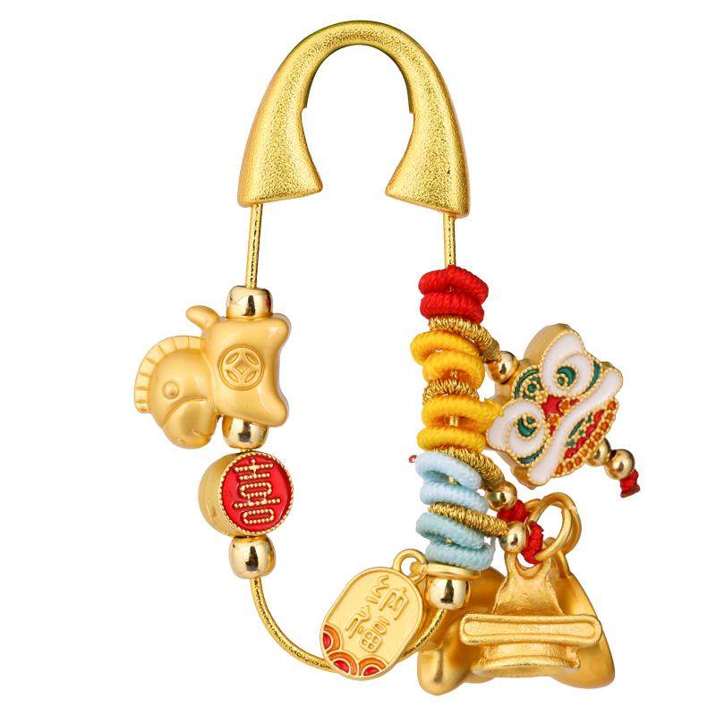 敦煌研究院敦煌马年别针 2026马年胸针本命年平安压惊护身小挂件