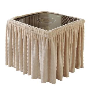 烤火桌子罩套正方形双面加绒烤火被子电炉罩套新款取暖茶几桌布套