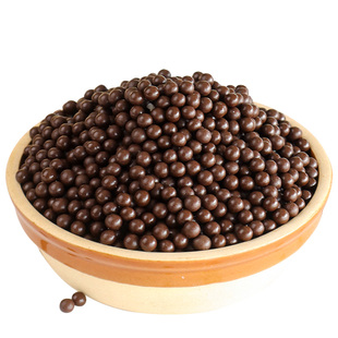 纯可可脂巧克力脆脆珠蛋糕装饰巧克力豆脆米球小颗粒烘焙甜品商用