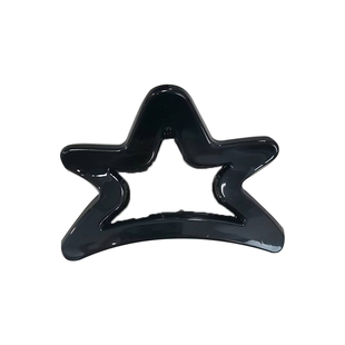 元气满满~星星简约抓夹2025新款女后脑勺盘发中鲨鱼夹半扎发发饰