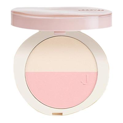 酵色双色补光灯粉饼补妆定妆