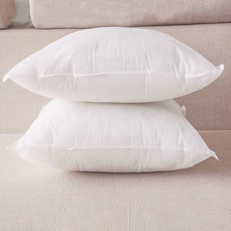 厂家直售磨毛布带拉链pp棉抱枕芯50*50真空压缩羽丝绒亲肤靠垫枕