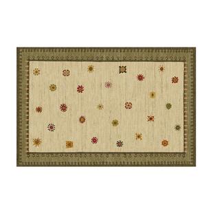 【质感肌理款】CCF 绿苔游牧中古风双层可拆卸机洗客厅地毯防滑垫