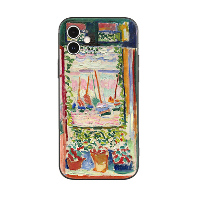 苹果iPhone17马蒂斯粉色油画