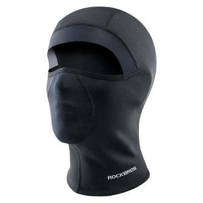 洛克兄弟摩托车头套抓绒保暖