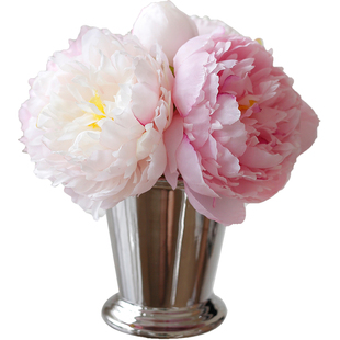 ladylike高质芍药仿真花组合法式客厅餐桌花假花装饰花茶几小摆件