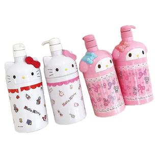 卡通可爱ins少女心洗发水沐浴露空瓶子按压式乳液洗手液按压分装