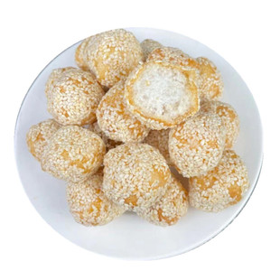 湖北天门特产麻枣芝麻麻陀麻球麻圆麻园麻元纯手工蓼花糖传统年货