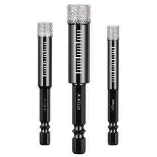 瓷砖打孔专用钻头干打石材玻璃大理石神器手电钻大全瓷磁砖开孔器