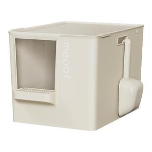 meoof 觅凹大别也猫砂盆半封闭式超大号巨型加深防带砂外溅猫厕所