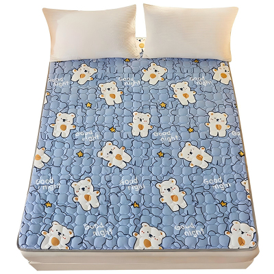 母婴品质A类抗菌保暖牛奶绒床垫